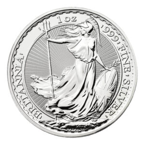 1oz Britannia Silver Coin – Random Dates